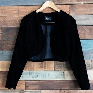 Velvet Crop Jacket